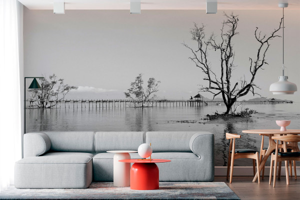 Фотошпалери В оточенні води