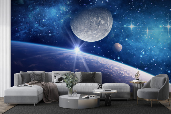 Фотошпалери Орбіта Землі