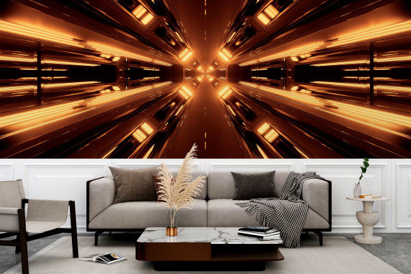 Фотошпалери Політ світла