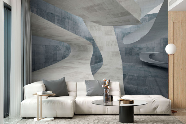 Фотошпалери Бетонні хвилі