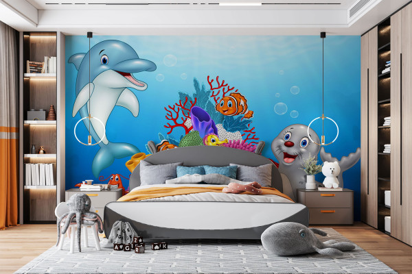 Фотошпалери дитячі Русалонька