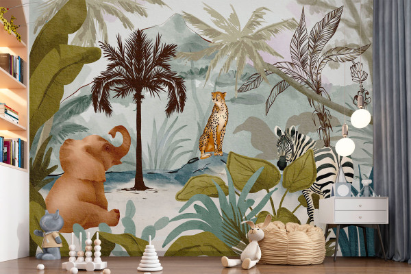 Фотошпалери Мешканці джунглів