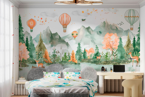 Фотошпалери Красивий казковий пейзаж