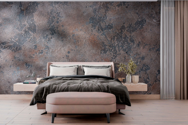 Фотошпалери Сіро-коричневий абстрактний фон з нерівною текстурою