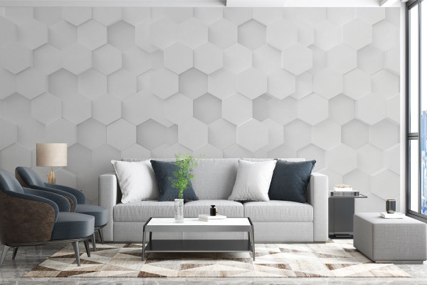 Фотошпалери Шестикутний візерунок