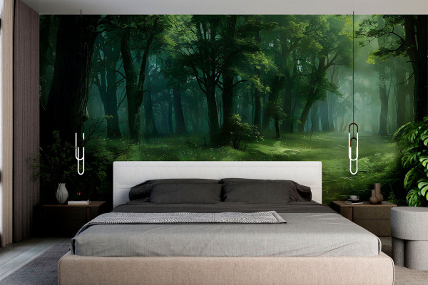 Фотошпалери Стежка в густому лісі