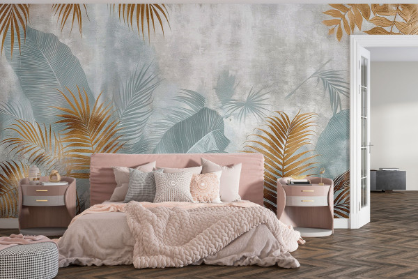 Фотошпалери Мальовані тропіки