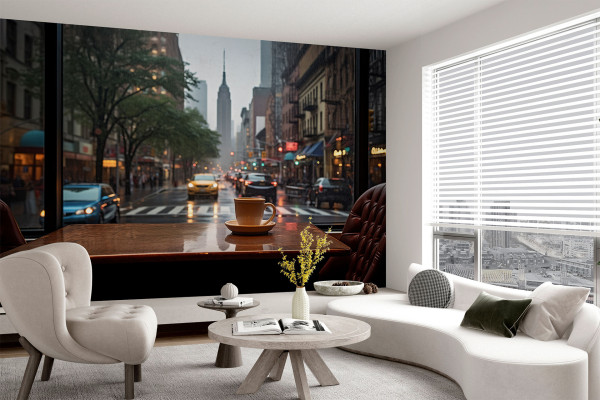 Фотошпалери На каву в Нью-Йорк