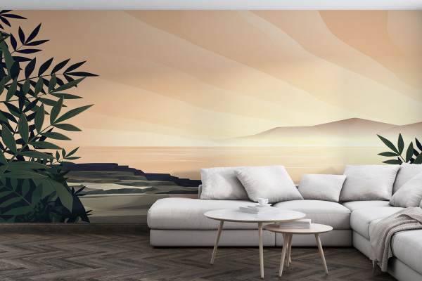 Фотошпалери Пейзаж раннього ранку