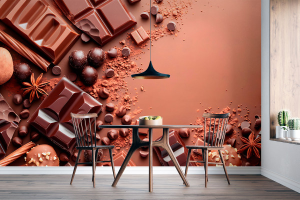 Фотошпалери Шоколадний мікс