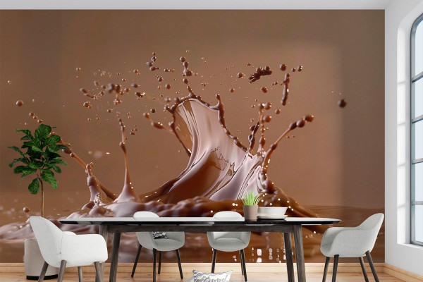 Фотошпалери Шоколадні бризки